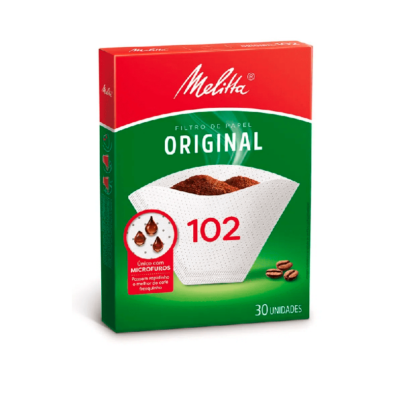 Filtro de Papel 102 Melitta 30 unidades