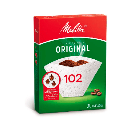Filtro de Papel 102 Melitta 30 unidades