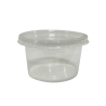 Kit Pote 250ml Translúcido com Tampa Copaza 600 unidades