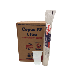 Copo 300ml PP Transparente Ultra 2.000 unidades
