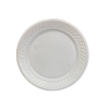 Prato Raso 18cm Branco para Sobremesa Fonplast 5.00 unidades