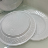 Prato Descartável Branco Raso 15cm Fonplast 1000 unidades