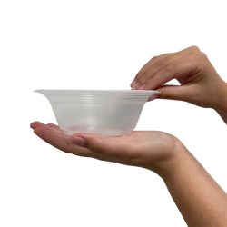 Prato Fundo 15cm Translúcido Copaza 1.600 unidades