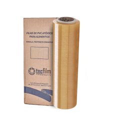 Bobina de Filme PVC 30 cm x 9 micras x 600 m Tecfilm - 1 unidade