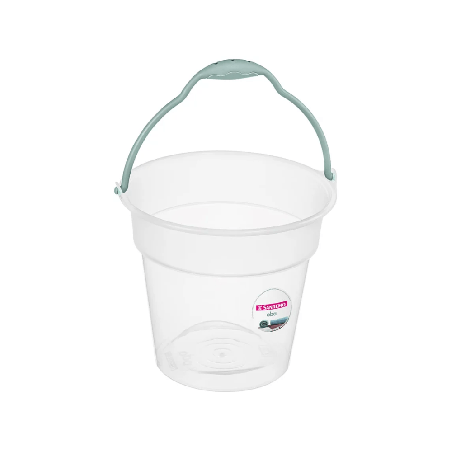 Balde 15L Translúcido com alça Sanremo