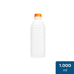 Garrafa Plástica Descartável com Tampa Maluger 1000ml