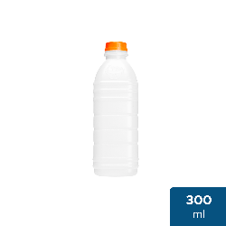 Garrafa Descartável com Tampa Maluger 300ml