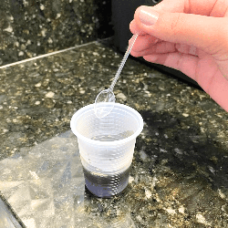 Mini Colher para Café 8,5cm Plastfood 10 pacotes com 200 colheres