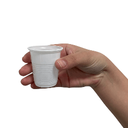 Copo 80ml Branco Copaza 3.000 unidades