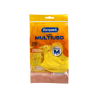 Luva Látex Bompack M Amarela