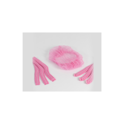 Touca de TNT Sanfonada Rosa Talge Beauty