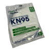 Máscara Descartável KN95 Branca Fort Flex 20 unidades