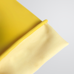 Luva de Látex Amarela P Sanro Top CA 40044 Proteção Química e Mecânica