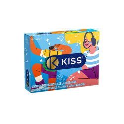 Lenço de Papel Kiss Com 50 Folhas - Embalagem Sortida