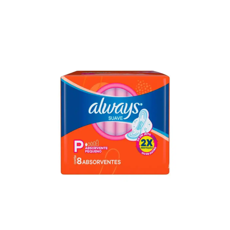 Absorvente Always Super Proteção Suave Com Abas