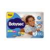 Fralda Babysec Ultrasec Mega XXG com 28 unidades - mais de 13kg