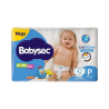 Fralda Babysec Ultrasec Mega P com 42 unidades - até 6kg