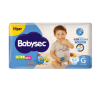 Fralda Babysec Ultrasec Hiper G com 64 unidades - 8,5 a 12kg