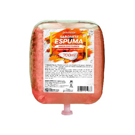 Sabonete Espuma Refil Magia das Flores Premisse 700ml