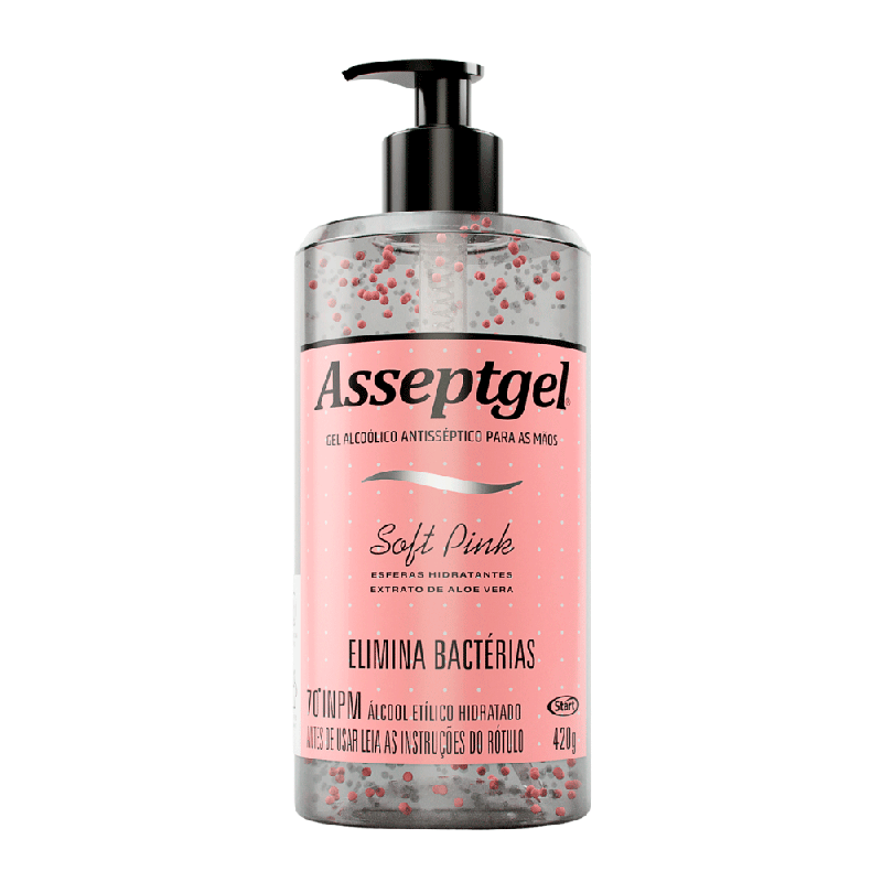 Álcool em Gel 70 Soft AsseptGel Perfumado 420g