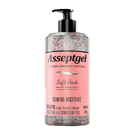 Álcool em Gel 70 Soft AsseptGel Perfumado 420g
