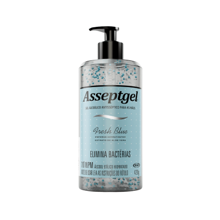 Álcool em Gel 70 Fresh AsseptGel Perfumado 420g