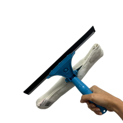 Rodo Combinado 25cm Sem Cabo Moppita Indicado para Limpeza de Vidros