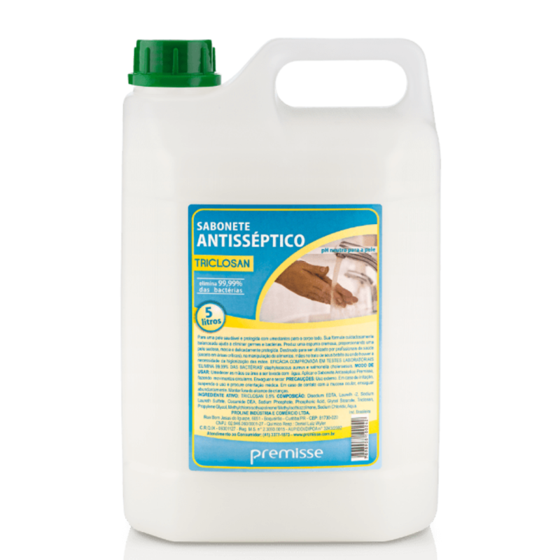 Sabonete Antisséptico Triclosan Premisse 5L