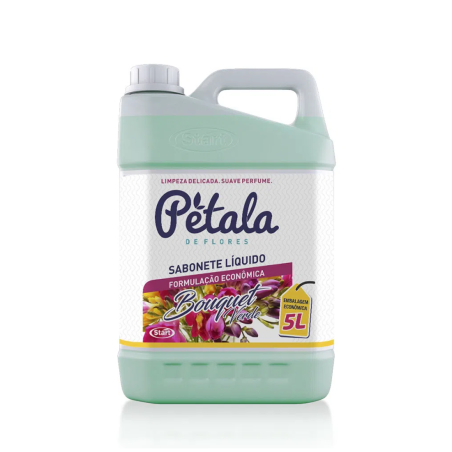 Sabonete Líquido Bouquet Verde Pétala de Flores Start 5L