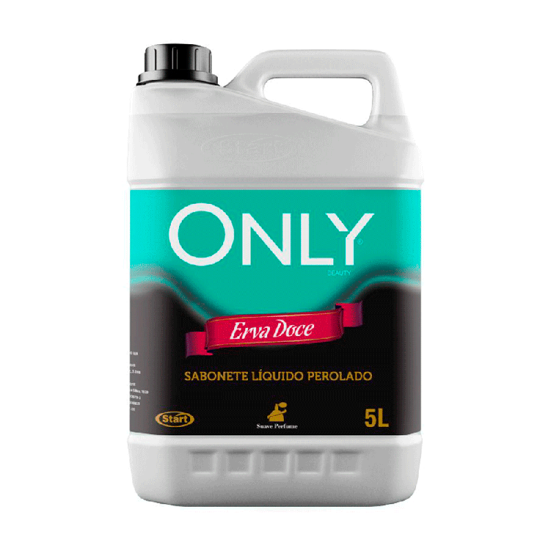 Sabonete Líquido Erva Doce Branco Perolado Only 5L