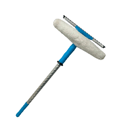 Rodo Combinado 25cm com Cabo Moppita para Limpeza de Vidros