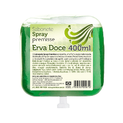 Sabonete Spray Erva Doce Premisse Refil 400ml