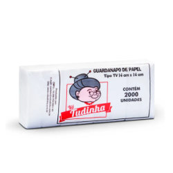 Guardanapos TV 14x14 Vó Tudinha com 2.000 unidades