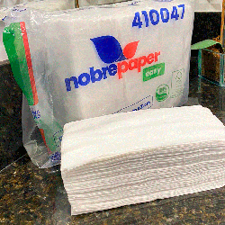 Papel Interfolha Folha Simples 2 Dobras 100% Celulose 20x21cm Nobre 1000 folhas