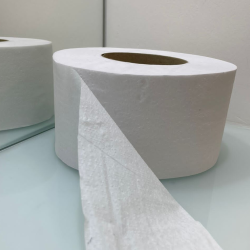 Papel Higiênico Rolão Folha Simples Luxo Xugabem 8 rolos de 300g