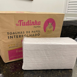 Papel Interfolha 2 Dobras Luxo 20x21cm Vó Tudinha