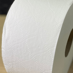 Papel Higiênico Rolão Folha Simples 100% Celulose Ouroppel 8 rolos de 300m