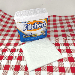 Guardanapo 22,7x22,8cm Folha Simples Kitchen Caixa com 4.800 folhas