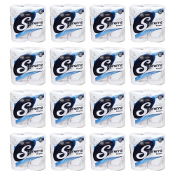 Papel Higiênico Folha Dupla Supreme 16 pacotes com 4 rolos de 30m