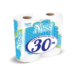 Papel Higiênico Folha Simples Ness 30m