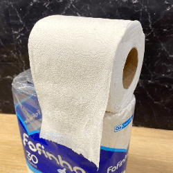 Papel Higiênico Folha Simples Fofinho 16 pacotes de 4 rolos com 30m