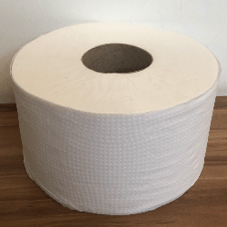 Papel Higiênico Rolão Folha Simples 100% Celulose Alveflor 8 rolos de 300m