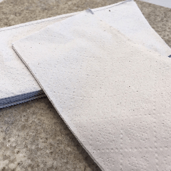 Papel Interfolha Branco 2 Dobras Folha Simples Toppel 19x21cm