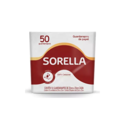 Guardanapo 22x23 Folha Simples Sorella com 800 folhas