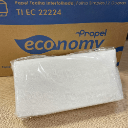 Papel Interfolha 100% Celulose Folha Simples Propel Economy 2.000 folhas