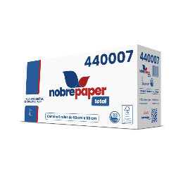 Lençol Hospitalar de Papel Picotado 50x50 100% Celulose Nobre 6 rolos