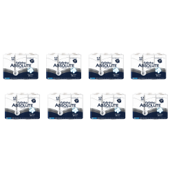 Papel Higiênico Folha Tripla Fofinho Absolute 8 pacotes de 12 rolos com 20m