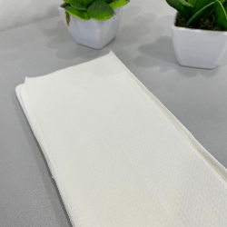 Papel Interfolha 100% celulose 21x22cm 2 dobras White Paper com 1.000 folhas