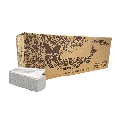 Papel Interfolha 100% Celulose Folha Simples Ouropel 4.800 folhas