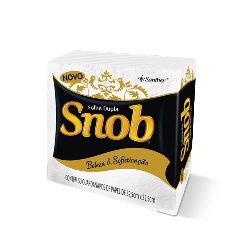 Guardanapo 32,5x32,5 folha dupla Snob com 2.400 folhas
